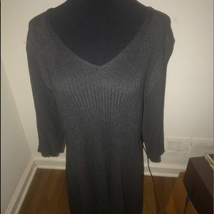 Gray sweater Dress